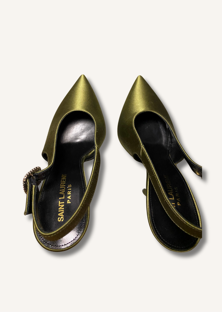 Saint Laurent Yasmeen Slingback Pumps