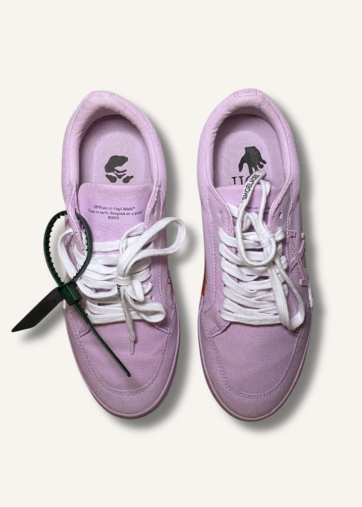 Off-White Low-Top Vulcanized Sneakers