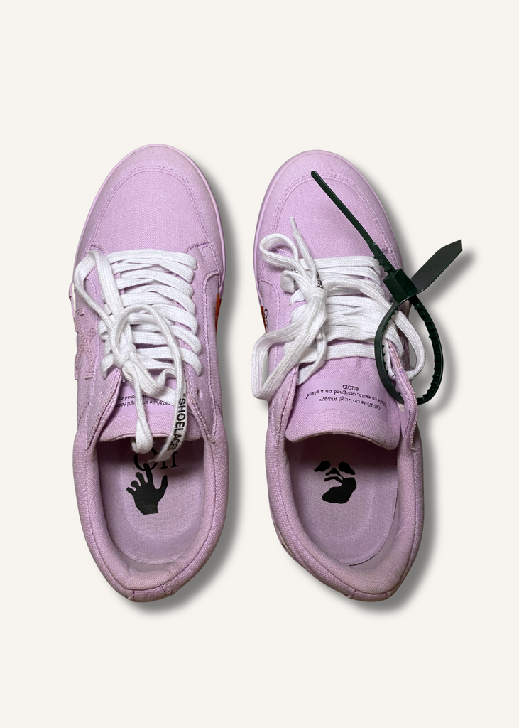 Off-White Low-Top Vulcanized Sneakers