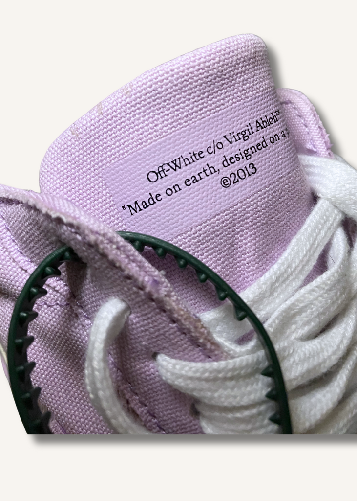 Off-White Low-Top Vulcanized Sneakers