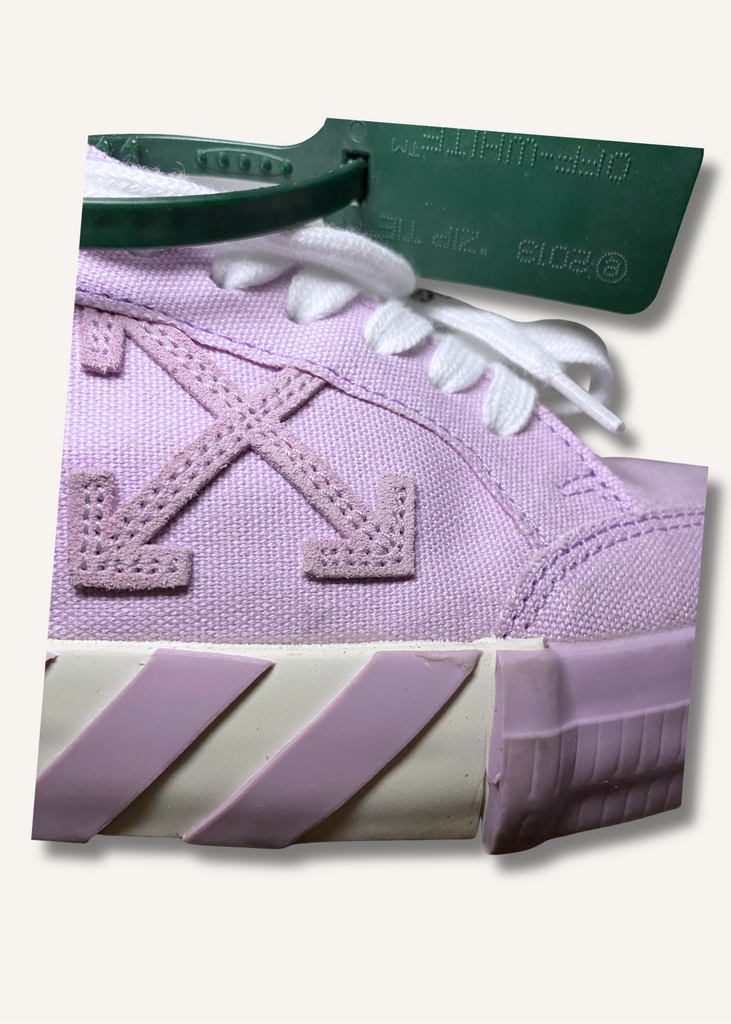 Off-White Low-Top Vulcanized Sneakers