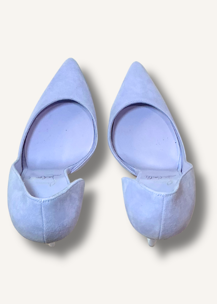 Christian Louboutin Purple Suede Iriza Heels