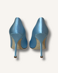 Manolo Blahnik Light Blue Hangisi Pumps