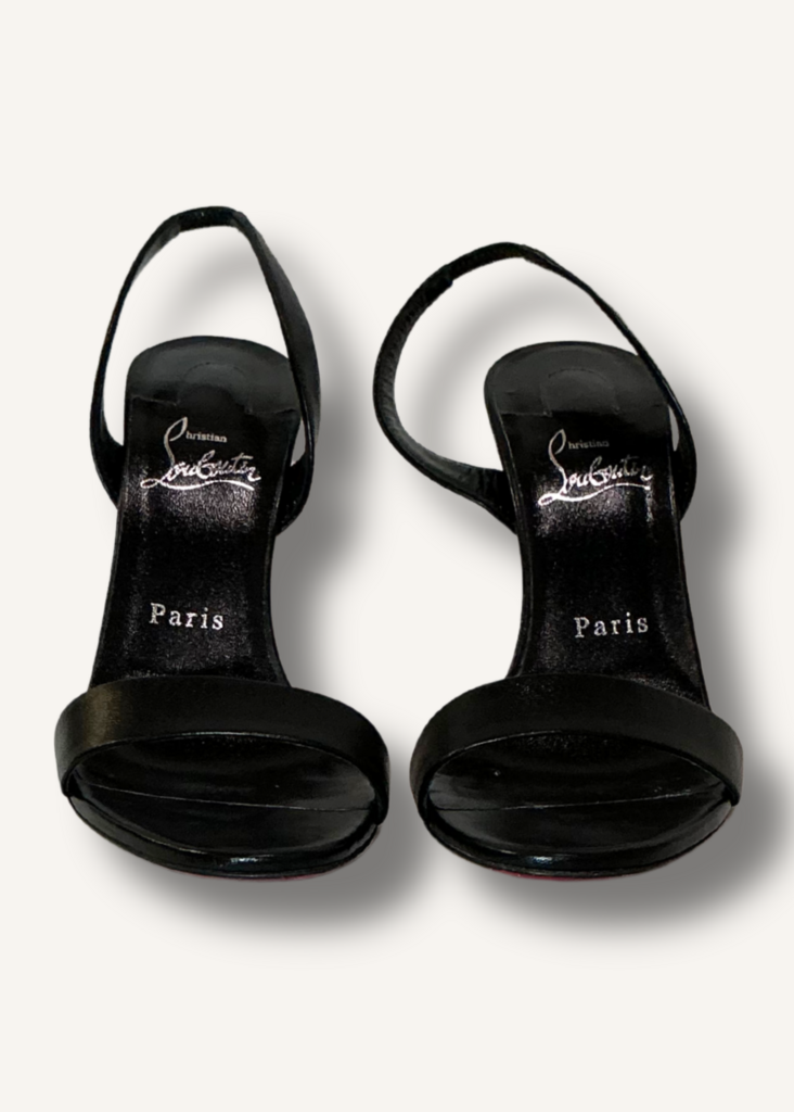 Christian Louboutin Black O Marylin Heels