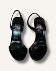 Christian Louboutin Black O Marylin Heels