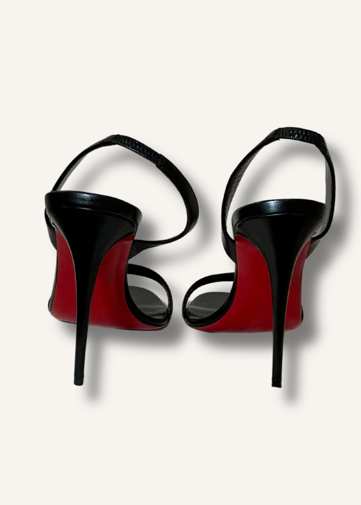 Christian Louboutin Black O Marylin Heels