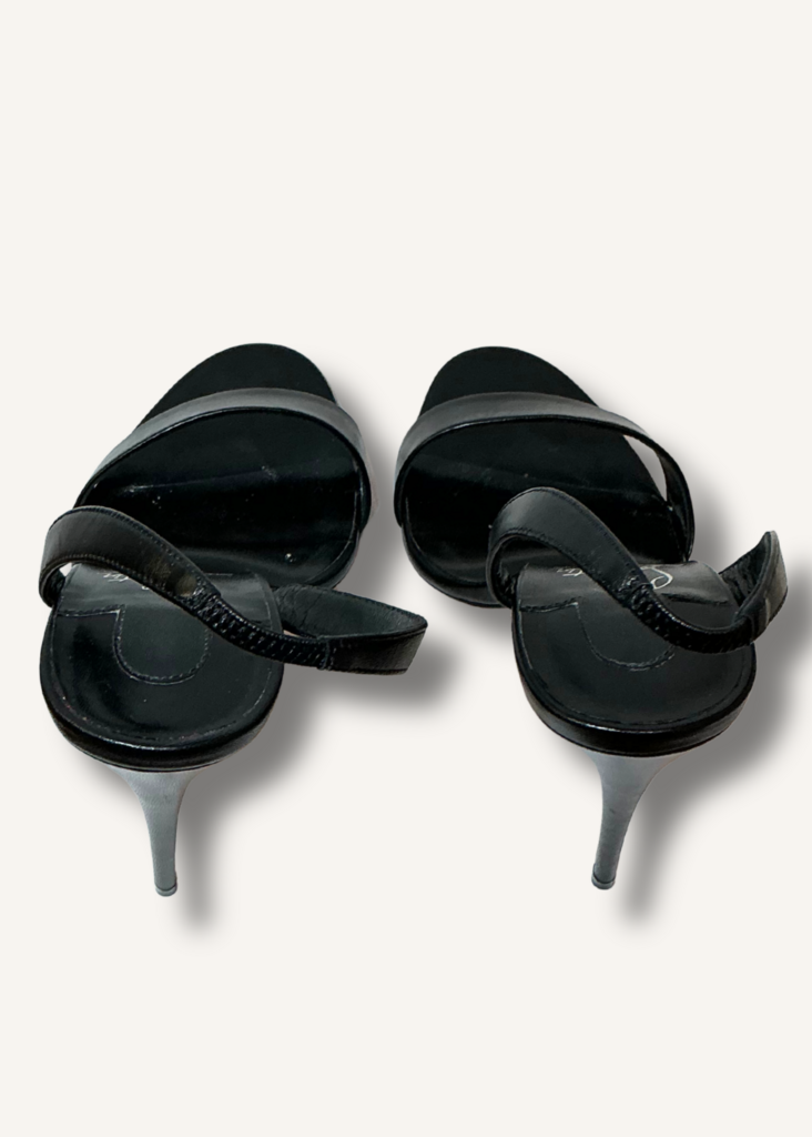 Christian Louboutin Black O Marylin Heels