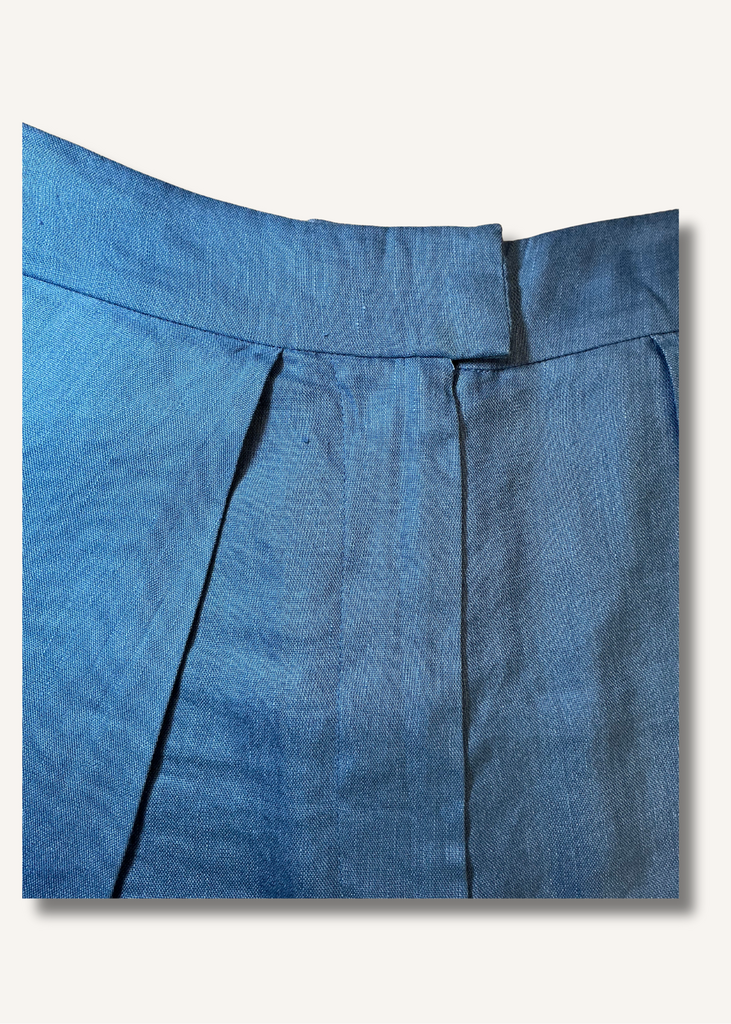 Alexis Davia Linen-Blend Shorts