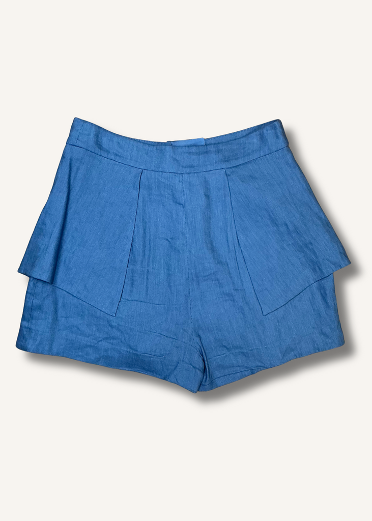 Alexis Davia Linen-Blend Shorts