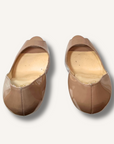 Louboutin Beige Lady Peep Pumps
