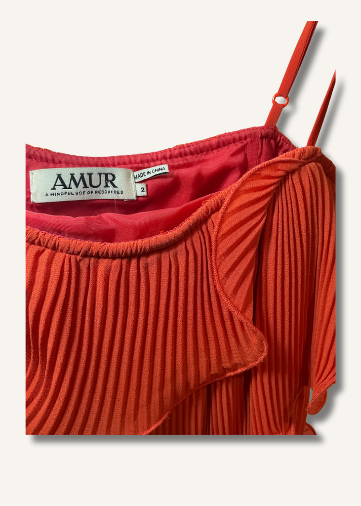 AMUR Ainsley Ruffle Tank