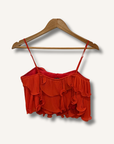AMUR Ainsley Ruffle Tank
