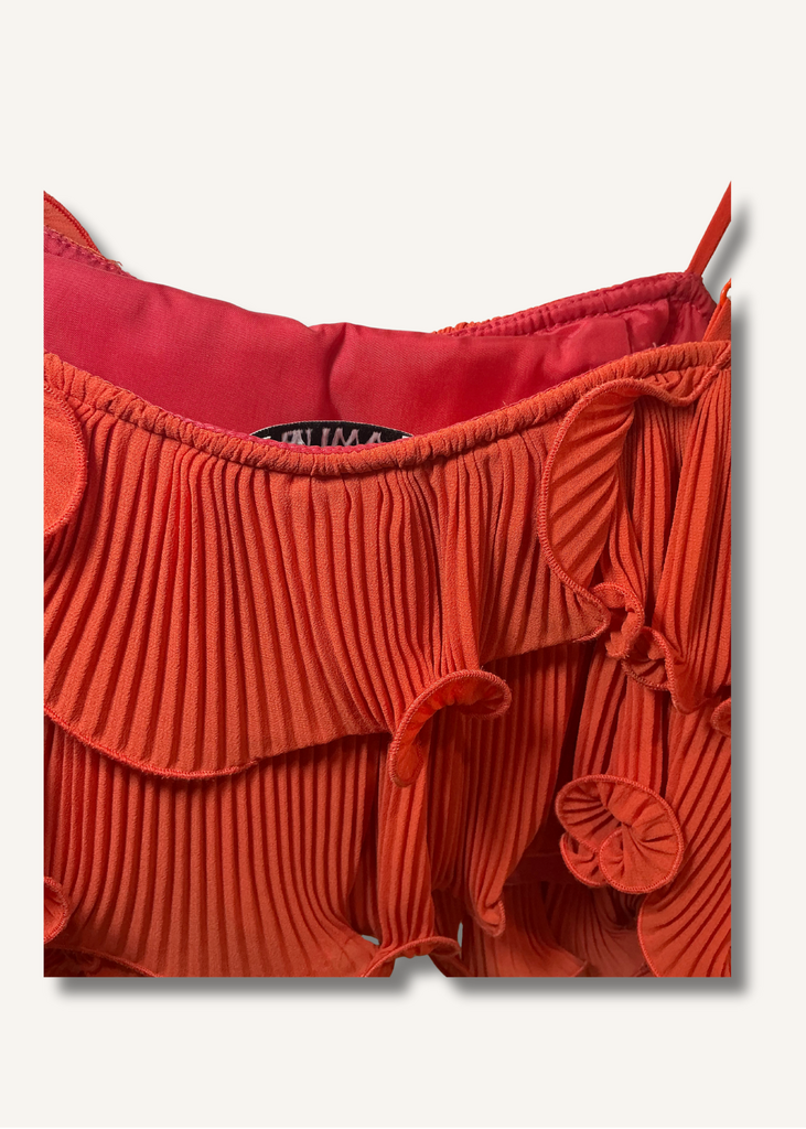 AMUR Ainsley Ruffle Tank