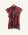 A.L.C Hayley Silk-Blend Top