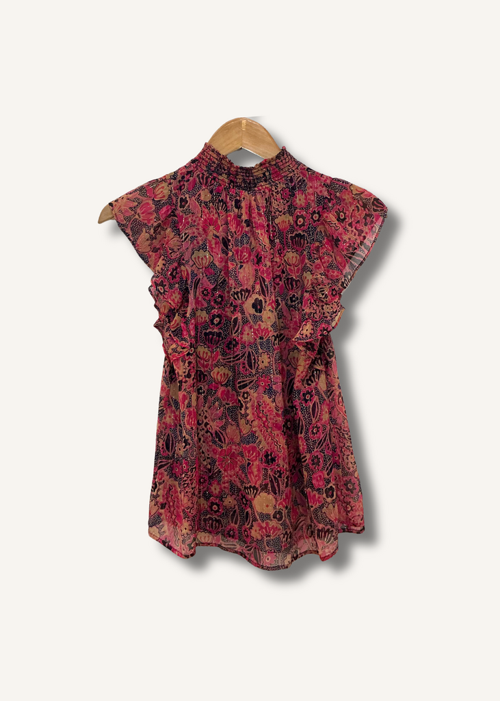 A.L.C Hayley Silk-Blend Top