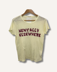 Mother The Sinful Slogan Print Crewneck T-Shirt