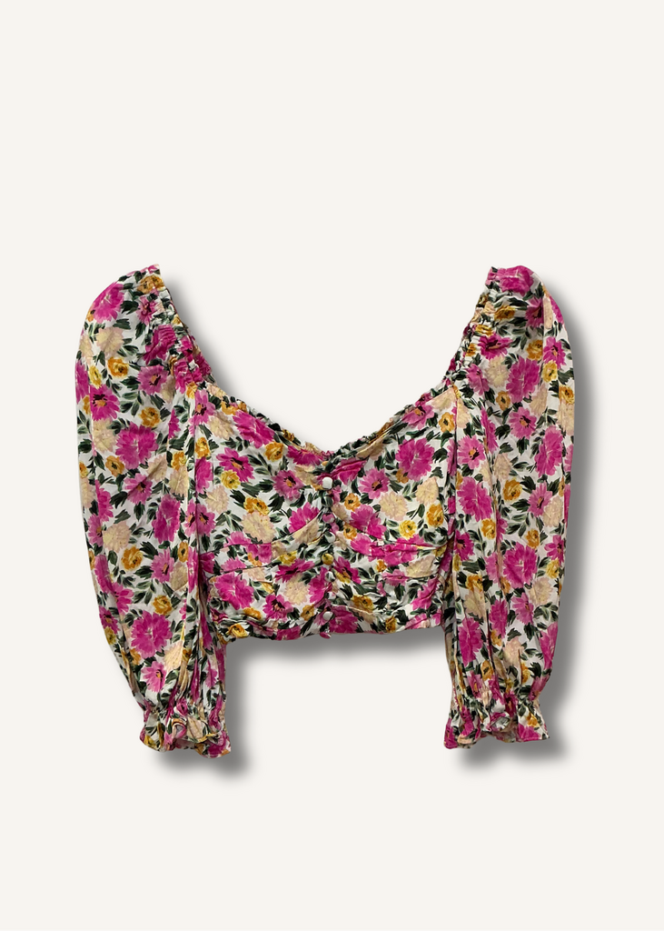For Love & Lemons Cassia Crop Top
