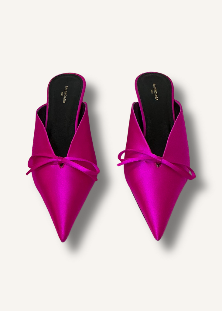 Balenciaga Knife Bow Mules