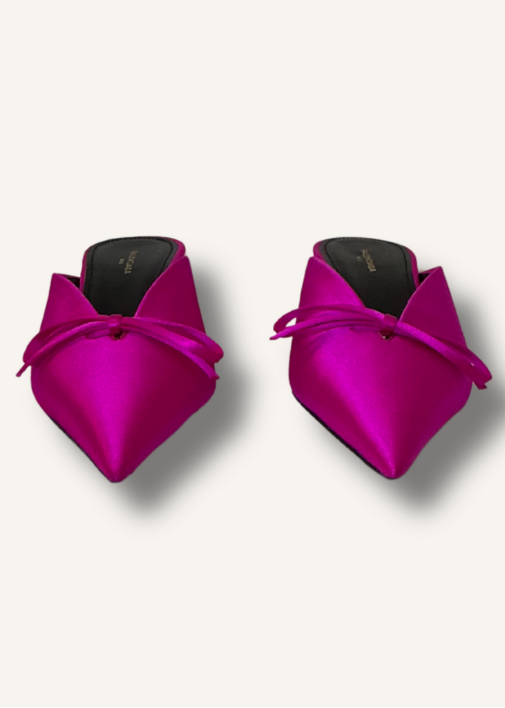 Balenciaga Knife Bow Mules
