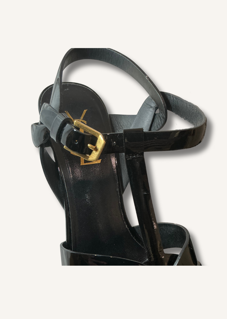 Saint Laurent Tribute T-Strap Platform Sandal