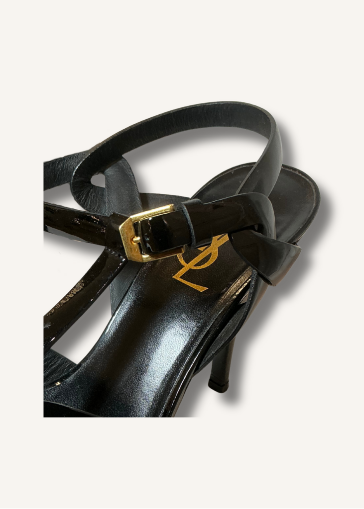 Saint Laurent Tribute T-Strap Platform Sandal