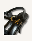 Saint Laurent Tribute T-Strap Platform Sandal