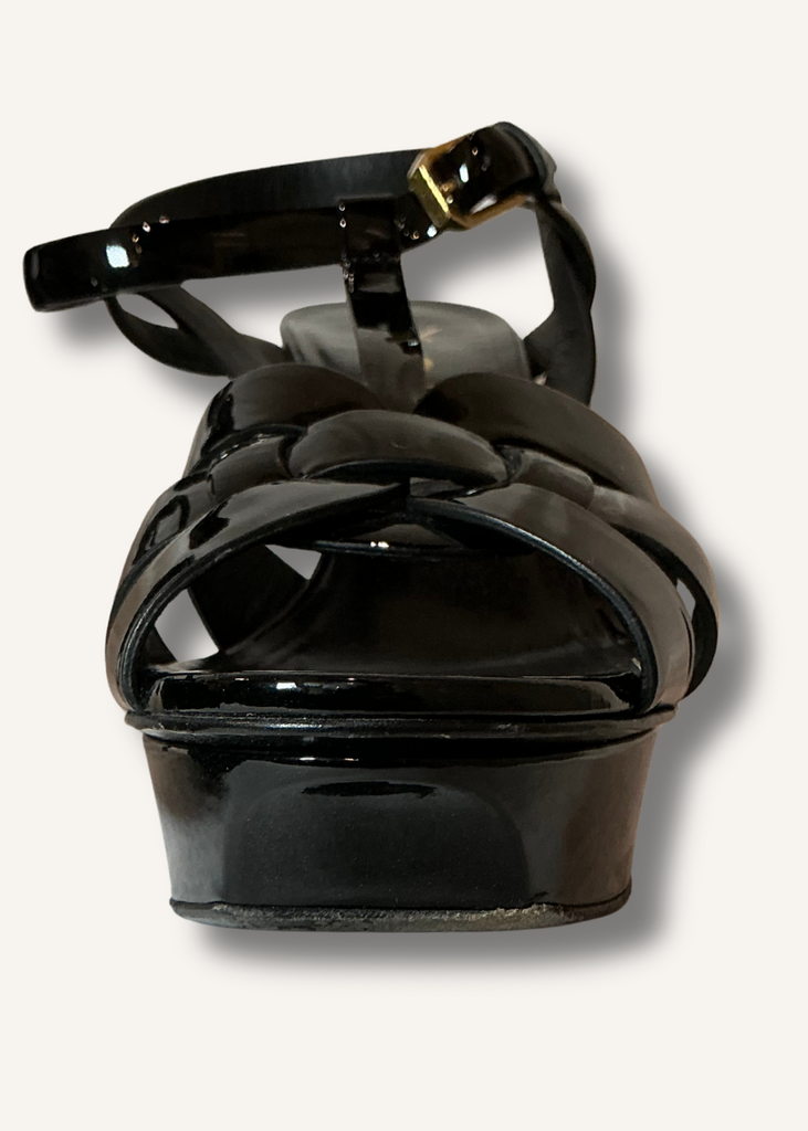 Saint Laurent Tribute T-Strap Platform Sandal