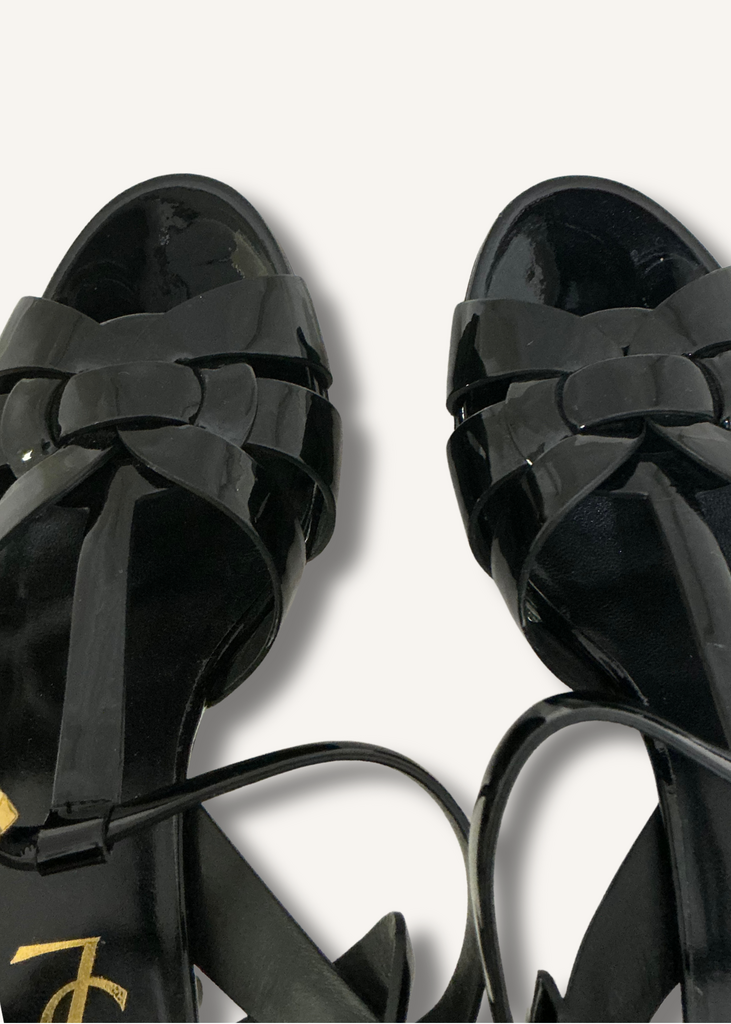 Saint Laurent Tribute T-Strap Platform Sandal