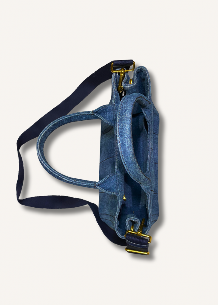 Prada Denim Canapa Bag