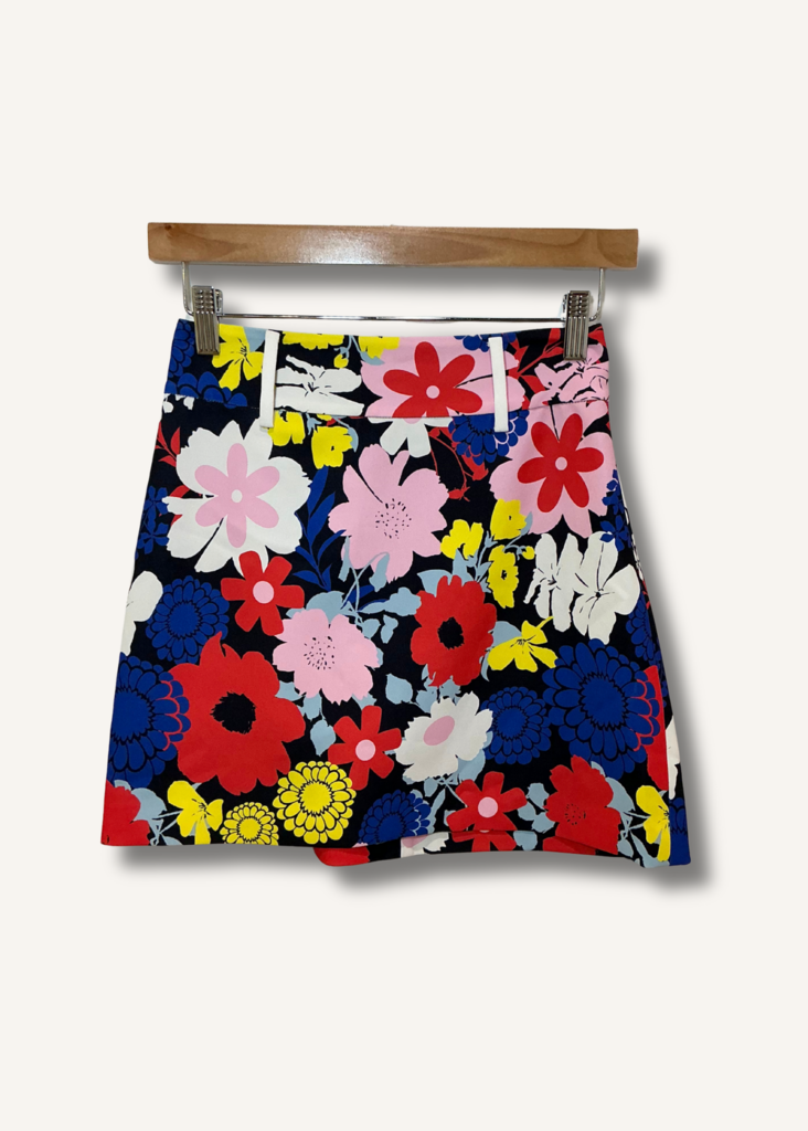 Alice + Olivia Freya Floral Mini Skirt