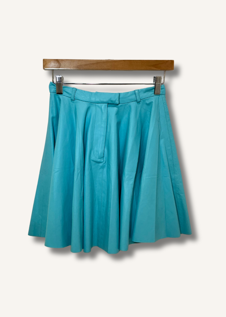Zimmermann Leather Mini Skirt