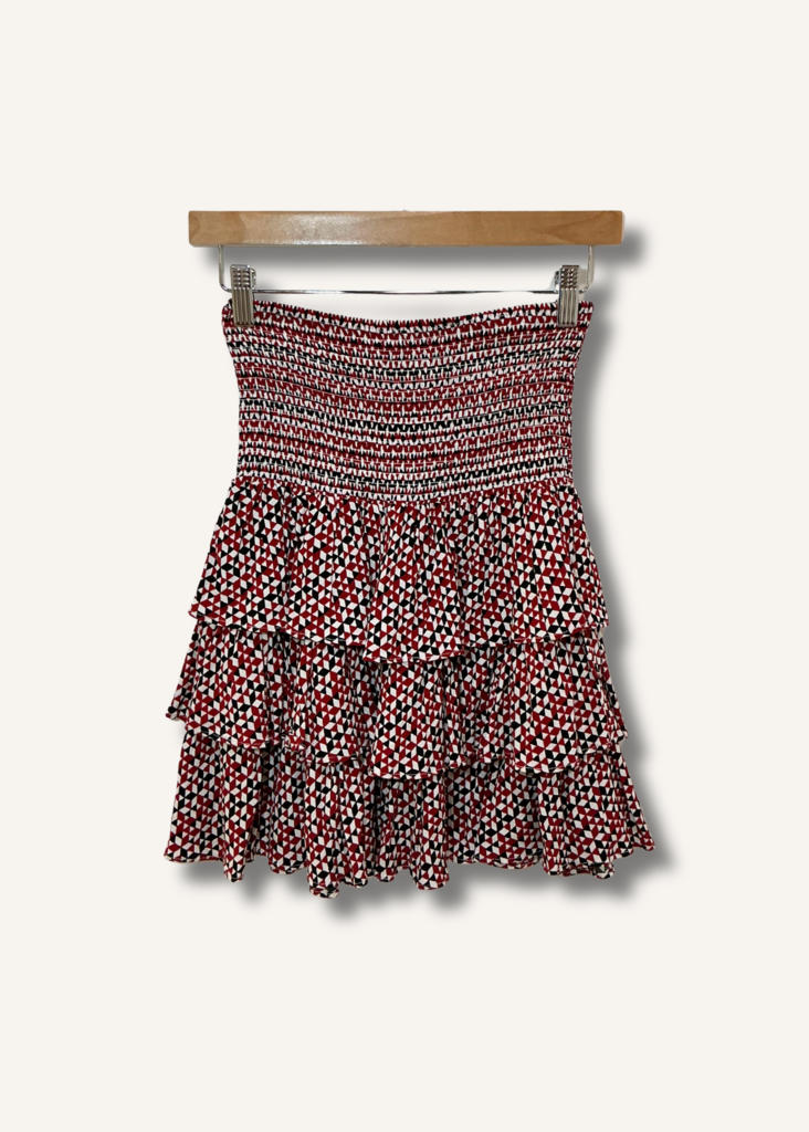 Maje Jalao Ruffled Skirt