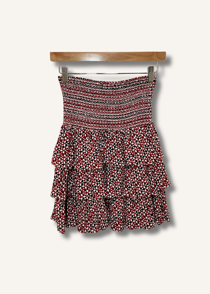 Maje Jalao Ruffled Skirt