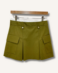 Maje Pleated Mini Skirt