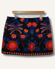 Farm Rio Living Bloom Mini Skirt
