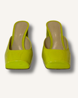 Bottega Veneta Tower 90 Patent Leather Mules