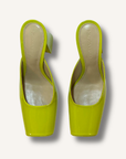 Bottega Veneta Tower 90 Patent Leather Mules