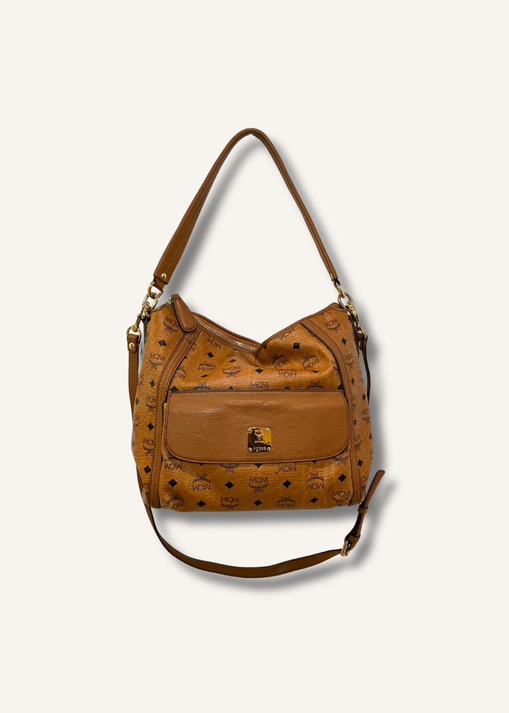 MCM Logo Monogram Bag