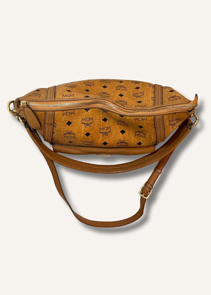 MCM Logo Monogram Bag