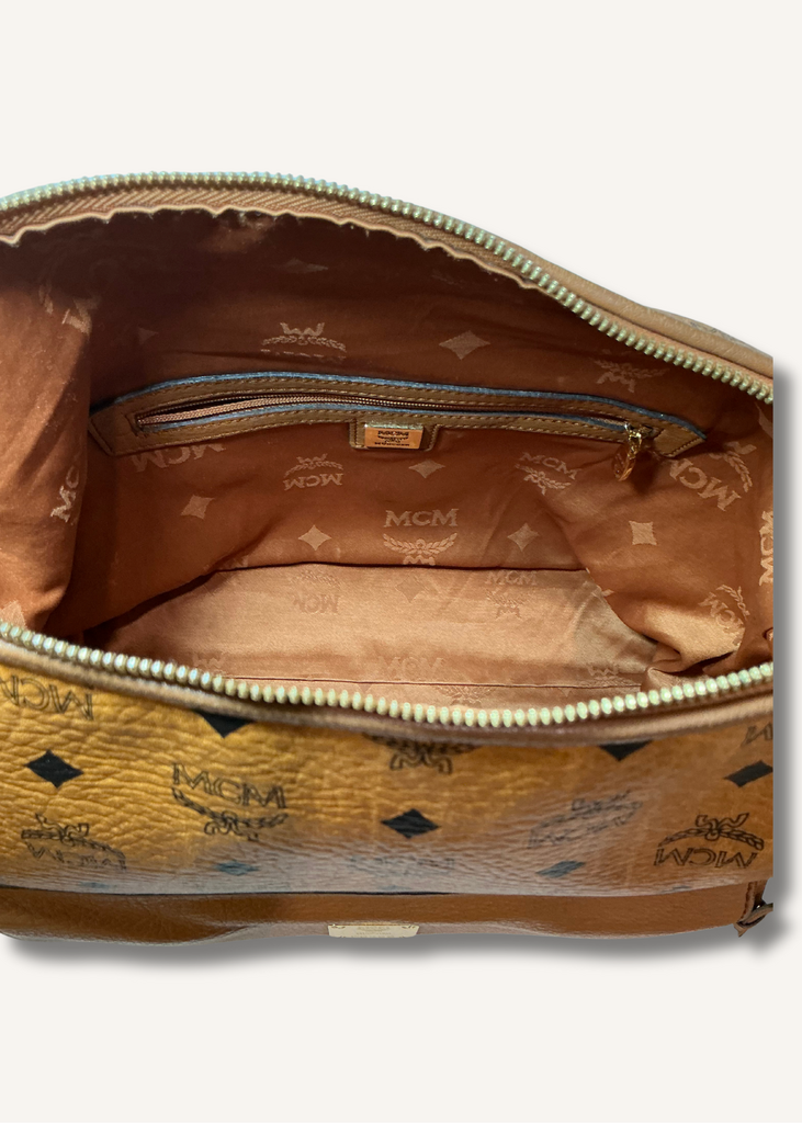 MCM Logo Monogram Bag