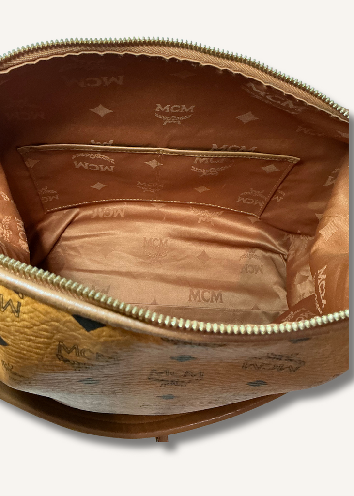 MCM Logo Monogram Bag