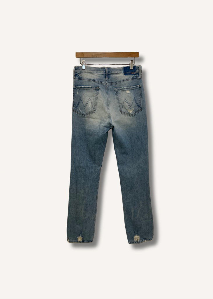 Mother High Waisted Rider Skimp Jean
