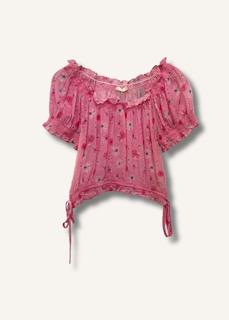 Loveshackfancy Rosalinda Crop Top