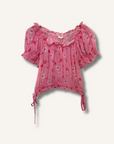 Loveshackfancy Rosalinda Crop Top