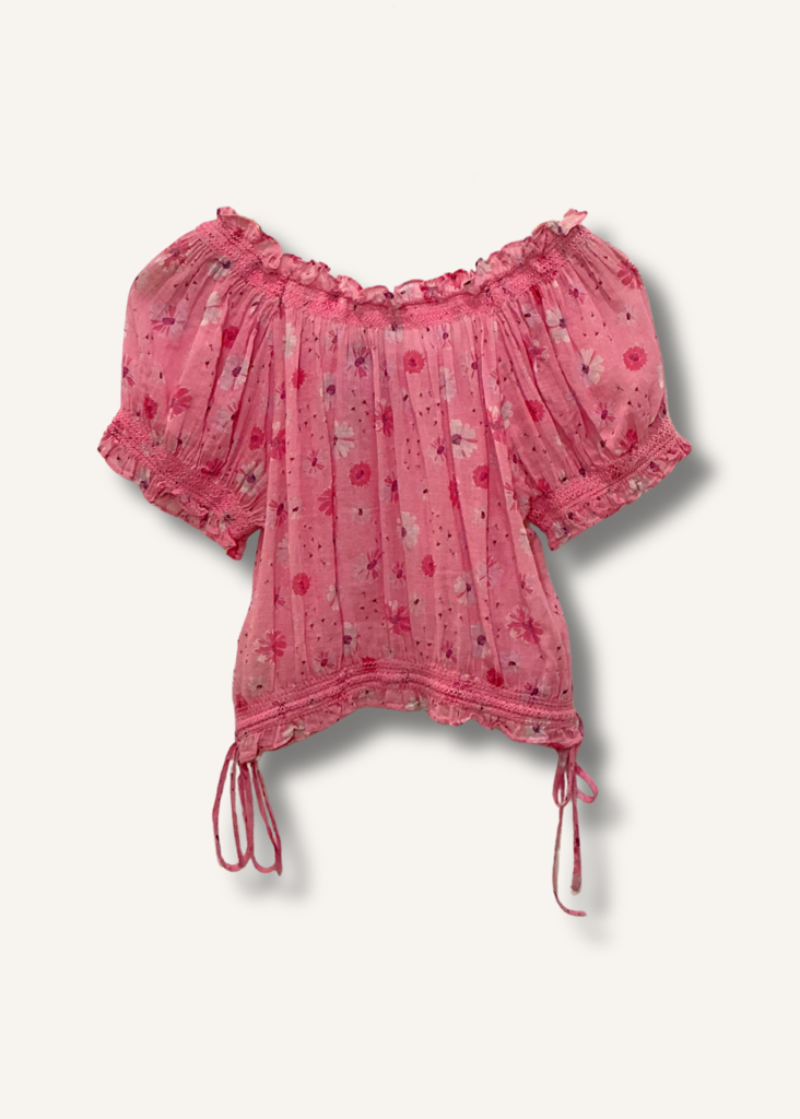 Loveshackfancy Rosalinda Crop Top
