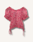 Loveshackfancy Rosalinda Crop Top