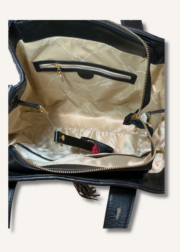 Valentino Orlandi Textured Tote