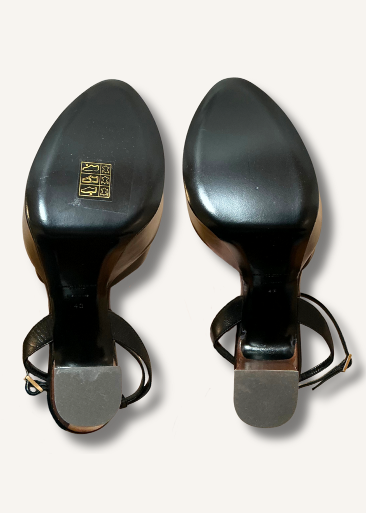 Saint Laurent Jodie Platform Sandals