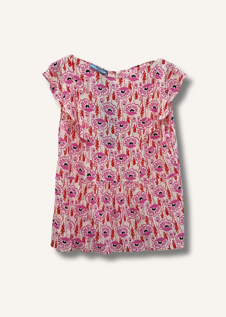 Prada Floral Blouse