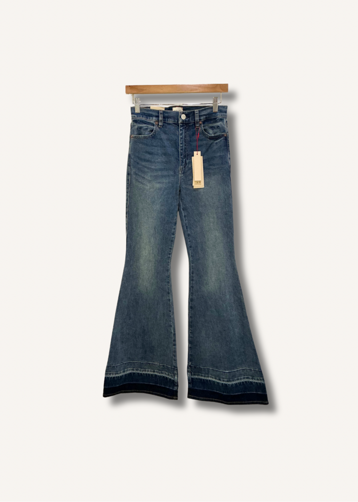 Alice + Olivia Stacey Bell High Rise Jean
